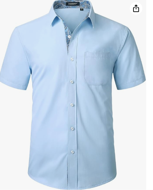 Chemise bleu ciel
