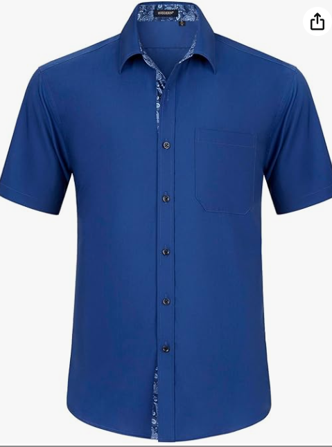 Chemise bleu foncé